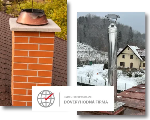 Ukážka kominárskych prác od kominára Radoslav Hurtoš a Partner programu Dôveryhodná firma